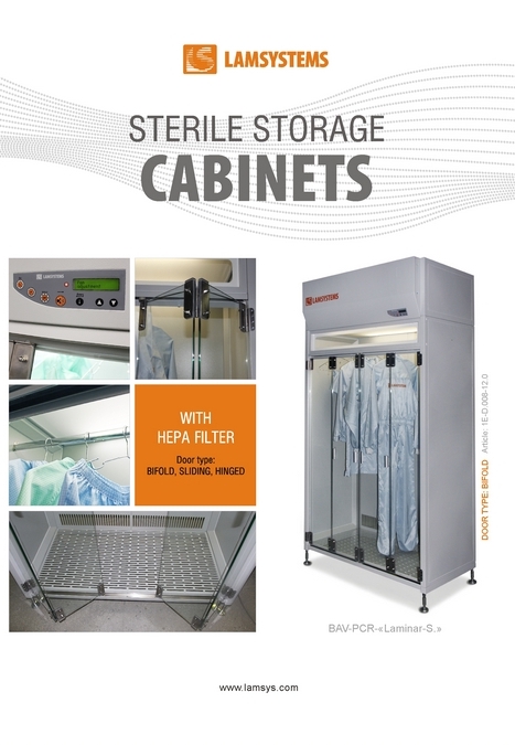 Brochure "Sterile Storage Cabinets"
