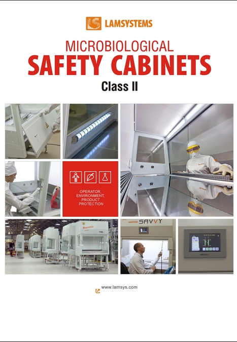 Brochure "Microbiological Safety Cabinets Сlass II"