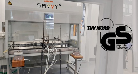 Biosafety cabinet SAVVY SL 1.8m is TÜV certified now!