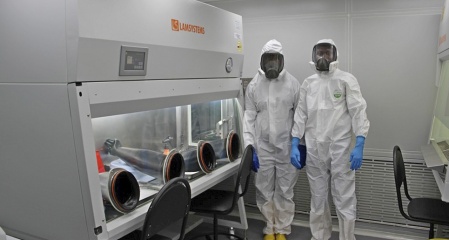 LAMSYSTEMS equipment as part of the new laboratory of infectious diseases
